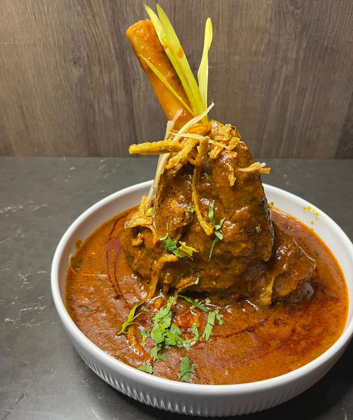 Awadhi Lamb Shank