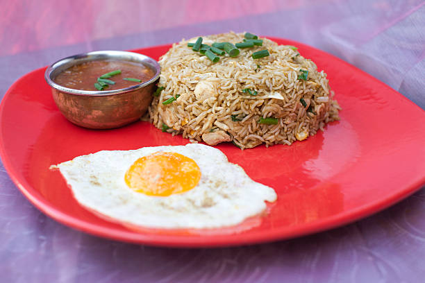 Egg and Garlic fried Rice