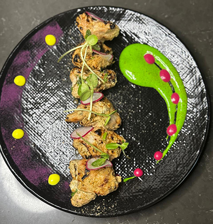 Murgh Malai Tikka