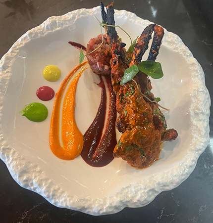 Rangoli Lamb Chops
